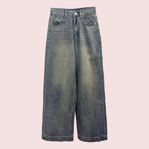 Washed Jeans - 