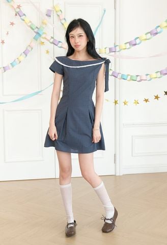 Rosette Dress - 