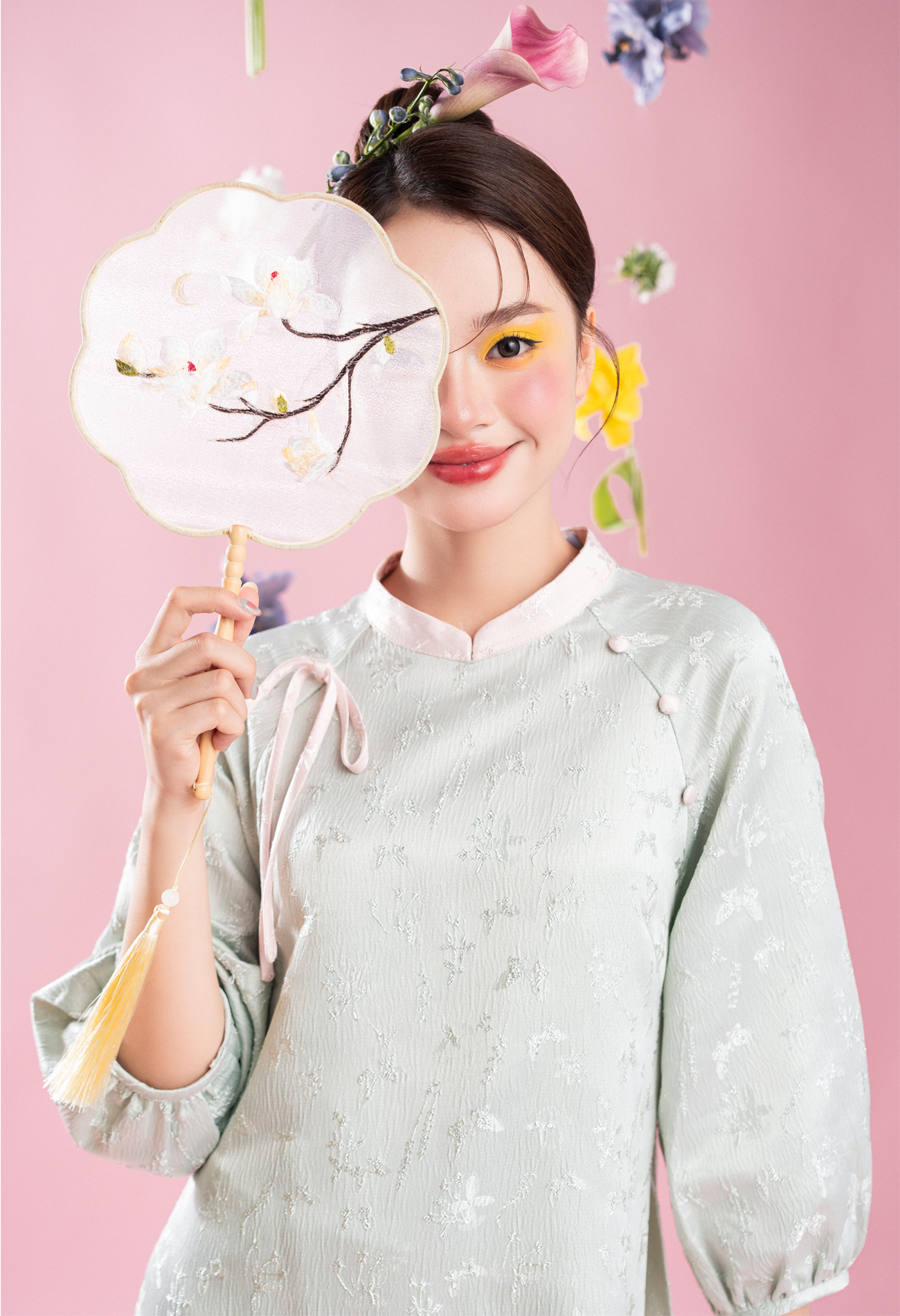 Áo dài Điệp Hoa