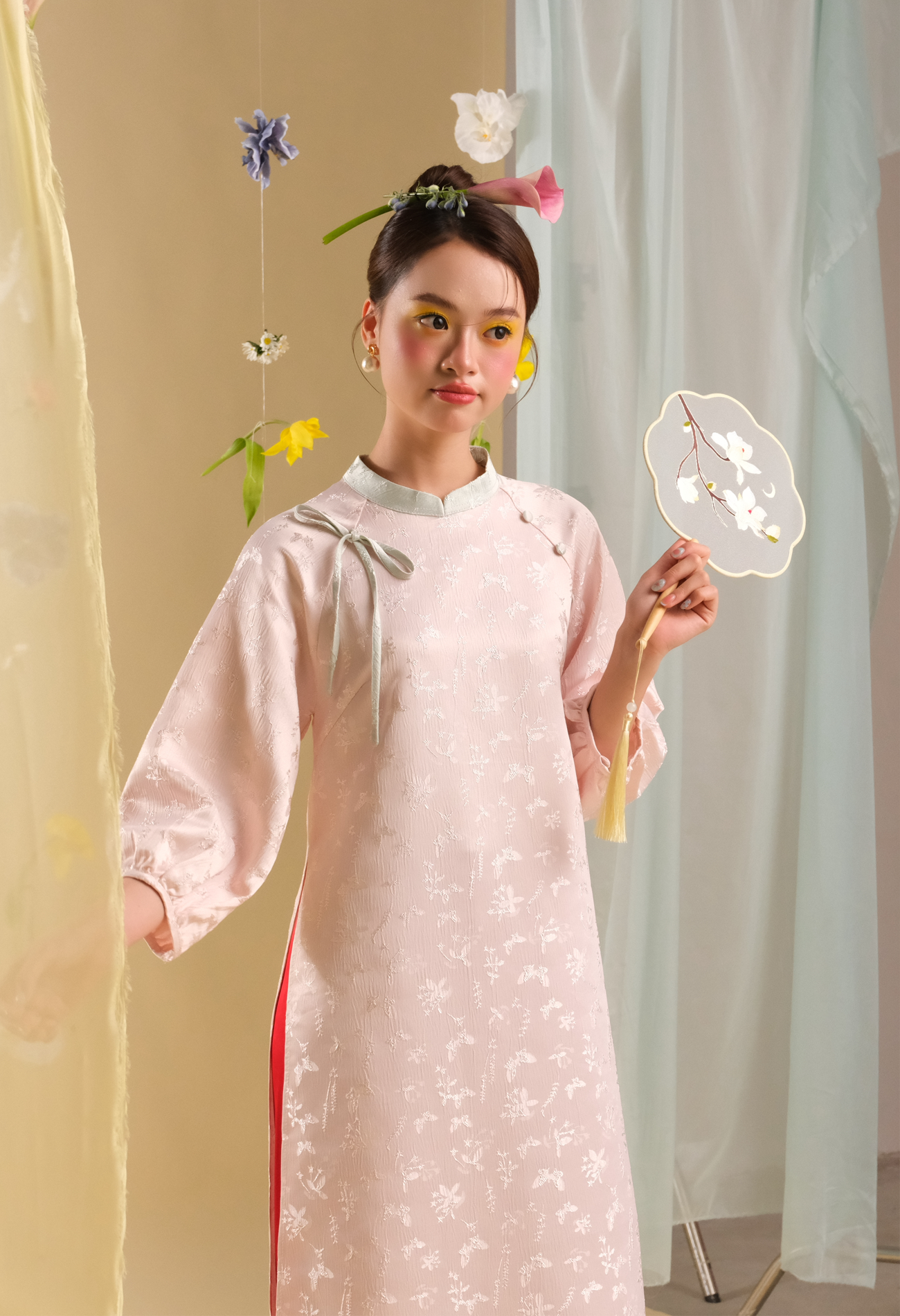 Áo dài Điệp Hoa