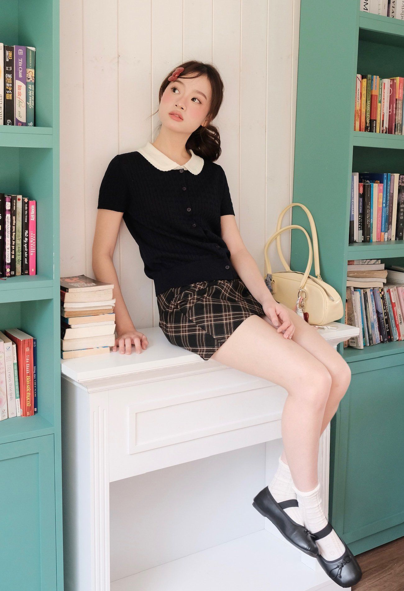 Gigi Knit Top Mỏng