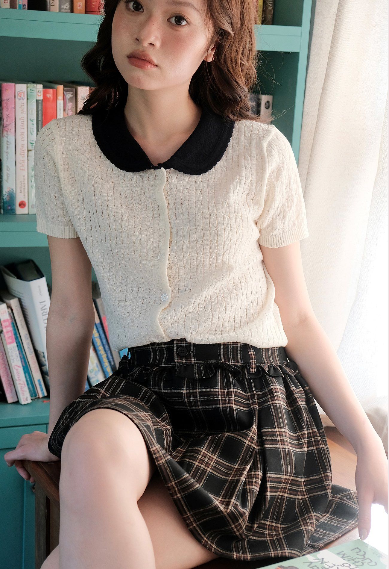 Gigi Knit Top Mỏng