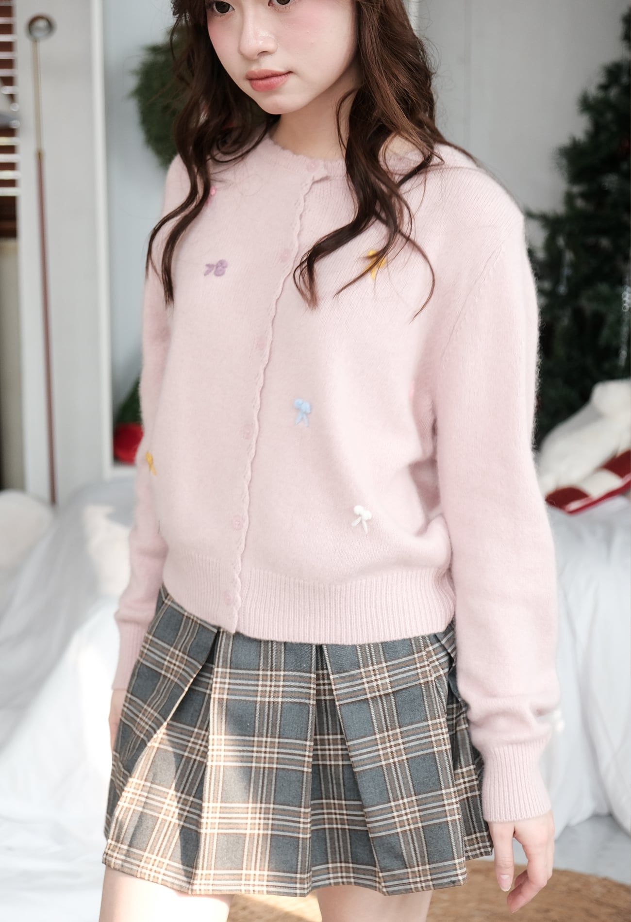 Ribbon Cardigan