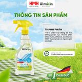  Nước Lau Kính Almawin Hữu Cơ 500ml HMH.8034500 