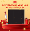  Bếp Từ Bosch PID675DC1E - Series 8 - Cảm Biến Chiên Xào - 3 Vùng Nấu 