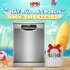  Máy Rửa Bát Độc Lập Bosch SMS6ZCI02P - Series 6 - Sấy Zeolith - Home Connect 