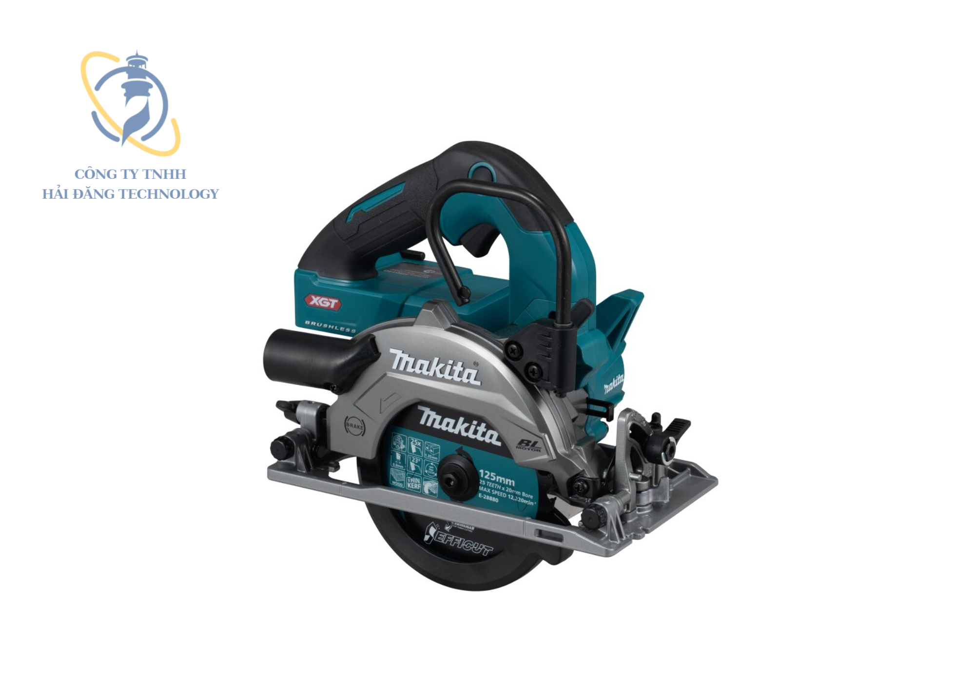  Máy cưa đĩa dùng pin 125mm Makita HS014GZ 