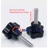 Nút vặn 5 cánh M10*38*60 