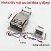  Khóa inox 304 loại phẳng, Khóa Hộp , Khóa Hòm JT500 có lẫy khóa 