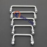  Tay kéo chữ U mạ niken khớp gấp 90 độ 135x9x55mm 
