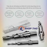  Mũi khoan thép gió 2 tầng , mũi khoan tầng, mũi khoan bậc HSS 3*8*100mm 