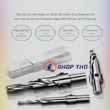  Mũi khoan thép gió 2 tầng , mũi khoan tầng, mũi khoan bậc HSS 4*10*100 