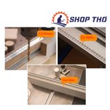  Thước dán inox 2 chiều WNEW độ dài 0.6m 