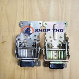  Bản lề chân bàn gấp, bản lề nối cánh mở 0-90-180 độ phanh kép màu bạc 