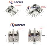  Chốt an toàn WITLANG , chốt khóa trái cửa có lỗ móc khóa cỡ nhỏ (mở phải )inox 304 