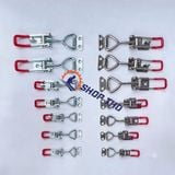  Sập móc nhanh, kẹp định vị GH4001 (4001) thép mạ không có lỗ móc khóa 
