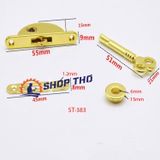  Bộ khóa hộp có chìa màu vàng ST- 383 