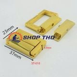  Khóa hộp chữ nhật màu vàng ST-010 