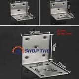  Ke góc vuông inox WITLANG 70x70x50 dày 2mm 