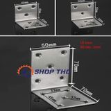  Ke góc vuông inox WITLANG 50x50x50 dày 2mm 