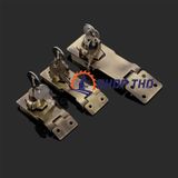  Bộ khóa gài có chìa WITLANG , ổ khóa tủ, khóa hộp dụng cụ cỡ 3inch màu đồng xanh 