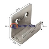  Móc treo inox hình chữ U bản 15mm 