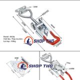  Sập móc nhanh, kẹp định vị  GH4003k (4003k) thép mạ có lỗ móc khóa 