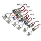  Sập móc nhanh, kẹp định vị GH4001 (4001) inox 304 không có lỗ móc khóa 