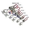  Sập móc nhanh, kẹp định vị GH4001k (4001k) thép mạ có lỗ móc khóa 