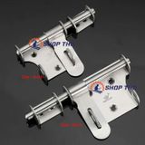  Chốt khóa cửa , khóa cổng , then cửa, bản lề then chốt gài khóa cửa có tay cầm 4inch 