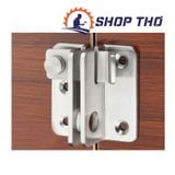  Chốt an toàn WITLANG , chốt khóa trái cửa có lỗ móc khóa cỡ nhỏ (mở phải )inox 304 