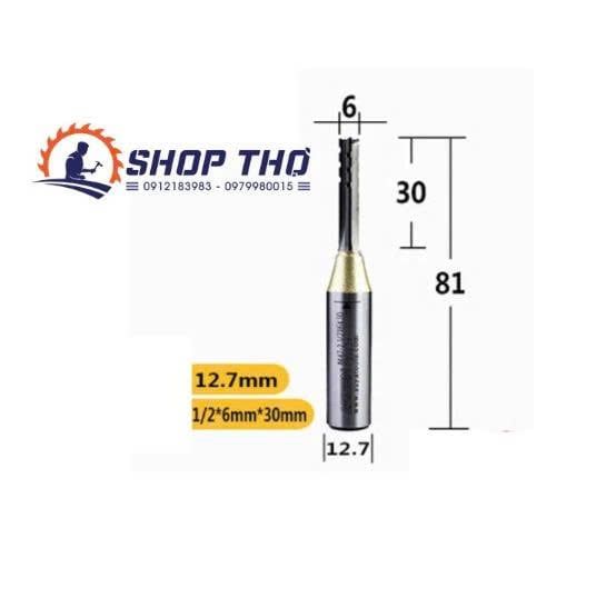  Mũi phay Arden TCT AK47 -2 : 1/2x6x30 
