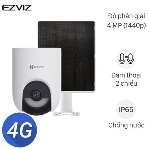Camera IP 4G Ezviz AOV Năng Lượng Mặt Trời HB8C