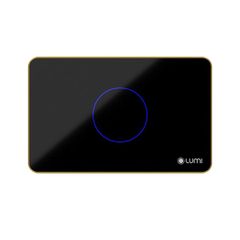 Công tắc cảm ứng Luto kính phẳng viền phẳng champagne