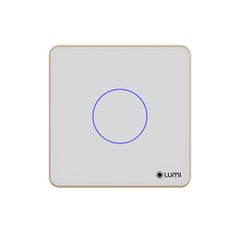 Công tắc cảm ứng Luto kính phẳng viền phẳng champagne