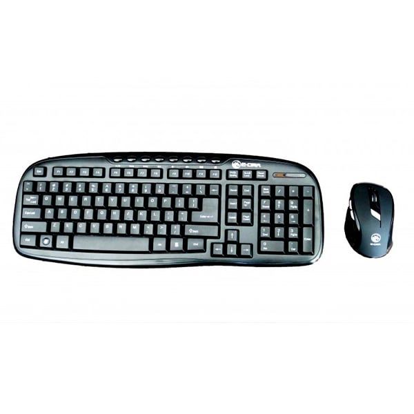 Bộ phím chuột không dây EDRA EC888BK