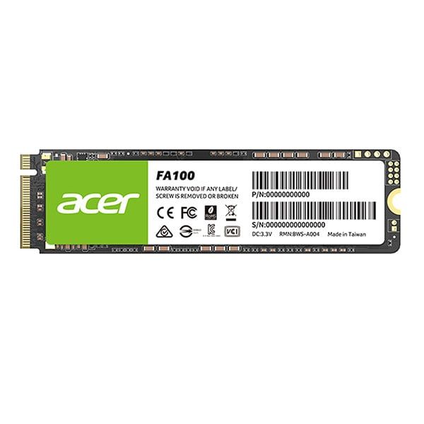 Ổ cứng SSD Acer FA100 256GB  NVMe PCIe Gen3x4 M2.2280