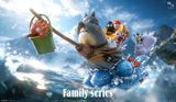  Wuyu Studio - Totoro, Calcifer, Ponyo ... - Ghibli Film 