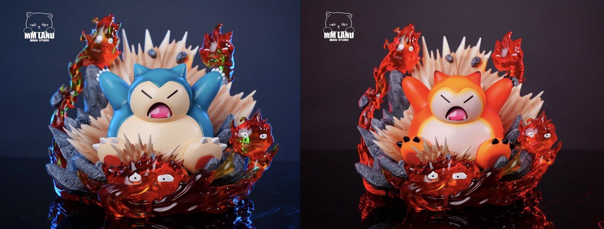  MMLAND Studio - Snorlax & Calcifer - Pokemon 