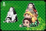  Ninety Seven Studio - Tanjiro, Zenitsu, Inosuke, Nezuko - Kimetsu no Yaiba 