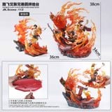  JacksDo Studio - Base POPMAX Luffy & Ace - One Piece 