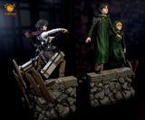  Model Power Studio - Mikasa, Eren, Armin - Attack on titan 