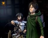  Model Power Studio - Mikasa, Eren, Armin - Attack on titan 
