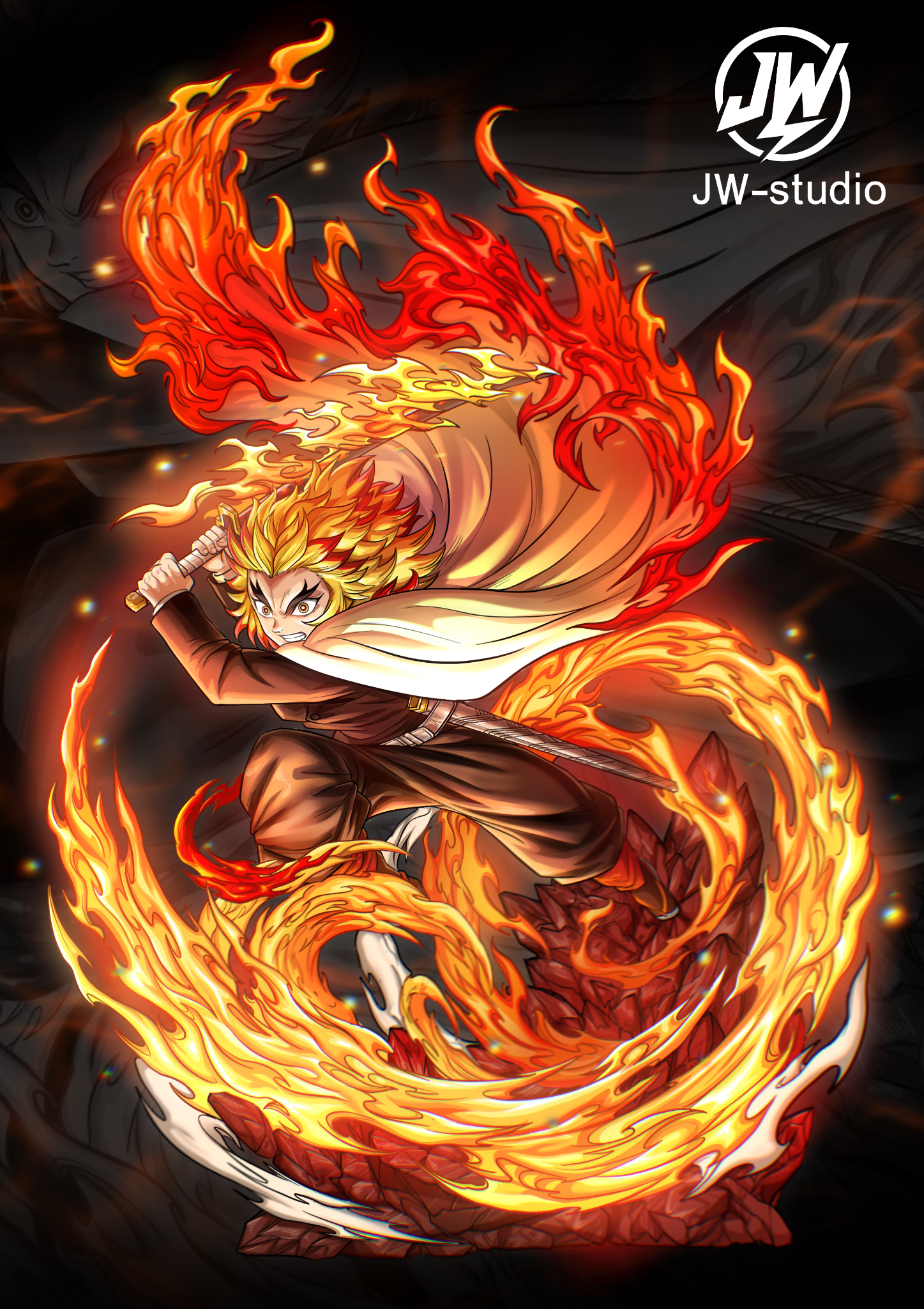  JW Studio - Rengoku - Kimetsu no Yaiba 