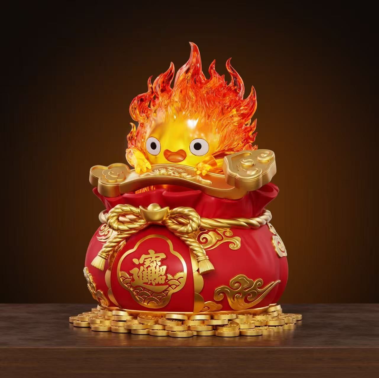  Wawa Studio - Calcifer - Howl's Moving Castle 