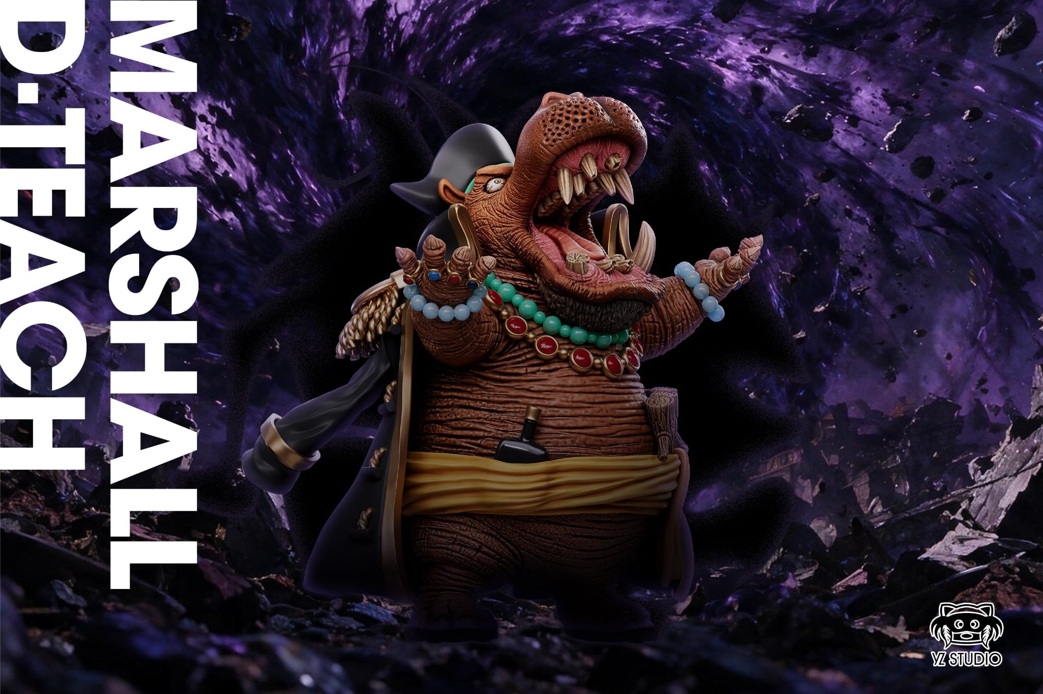  Yz Studio - Hà Mã Râu Đen - One Piece 