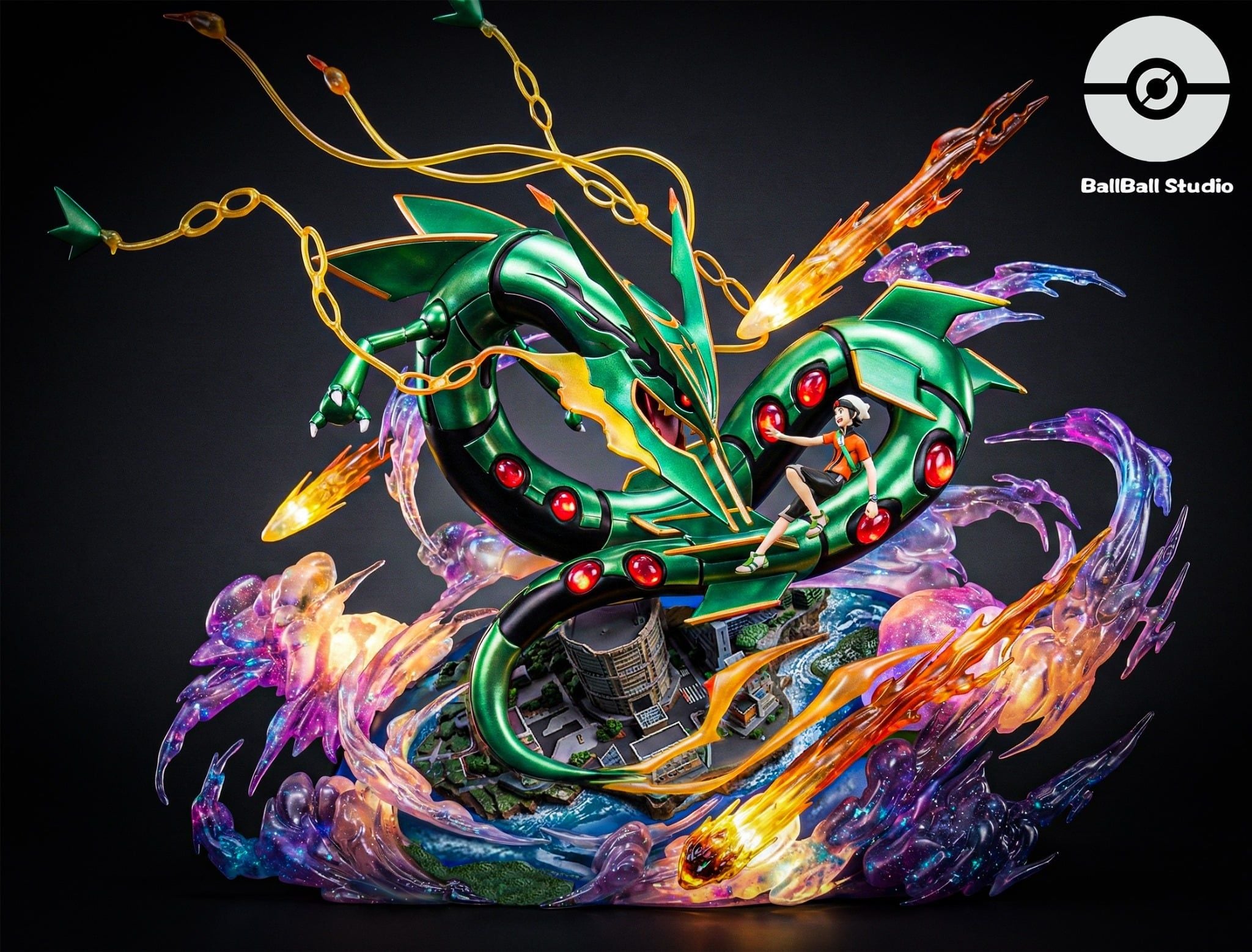  Ball Ball Studio - Rayquaza - Pokemon 