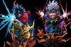  Iron Curtain Studio - Goku SSJ4 & Goku SSJ5 - Dragon Ball 