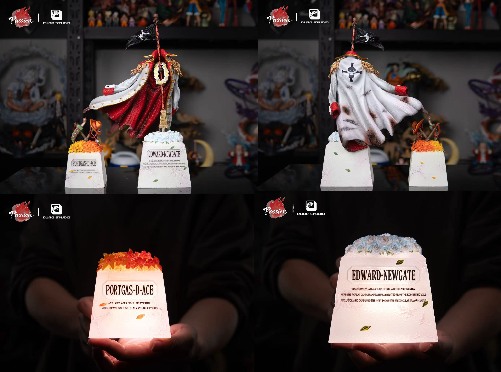  Passion & Cube Studio - Mộ Ace & Whitebeard - One Piece 