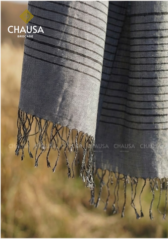  Khăn Choàng Sợi Tơ Tằm Thủ Công Dân Tộc Thái Trắng - Được dệt từ 70% tơ tằm tự nhiên, nhuộm màu củ nghệ thủ công truyền thống, nguyên liệu thiên nhiên, an toàn 